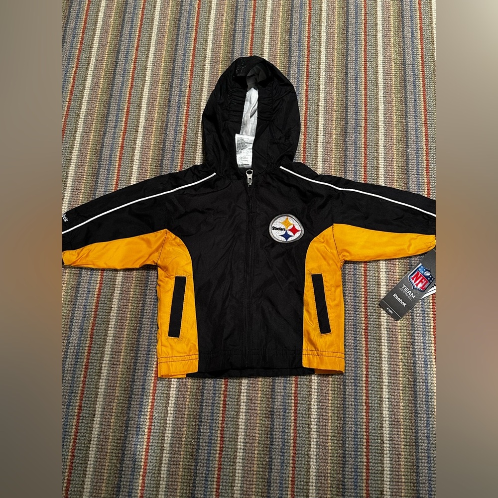 Steelers Baby Jacket, Blanket, and Hat
